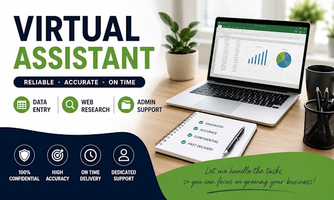virtual assistant for data entry and online research