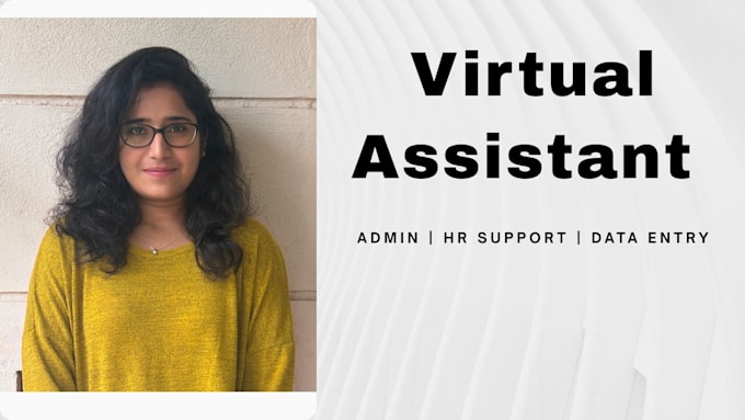 be your virtual assistant for admin and HR tasks