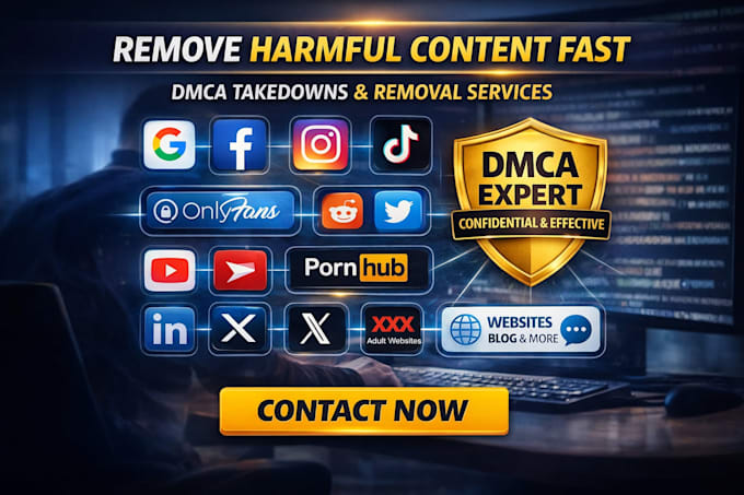remove copyright infringement dmca takedown online remove content
