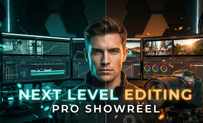 Do professional youtube video editing with motion graphics by Anurag ...
