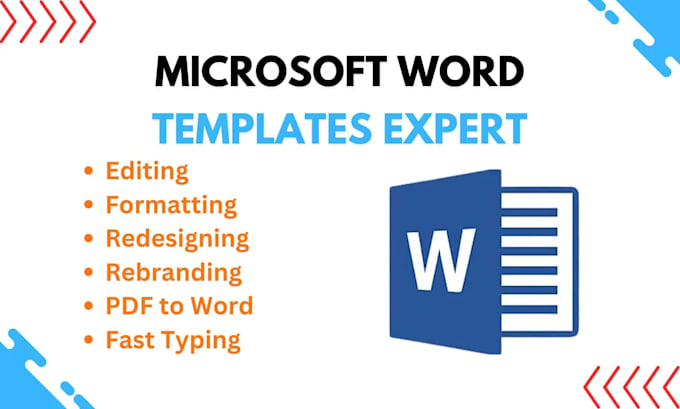 editable ms word template, document editing , business docs formatting, manuals