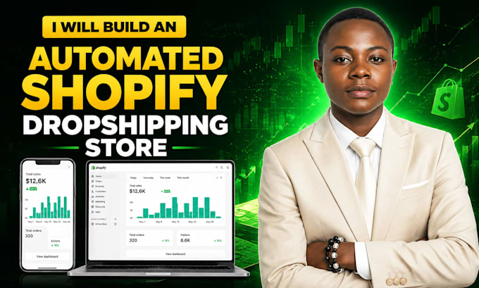 build automated shopify dropshipping store with ai automation