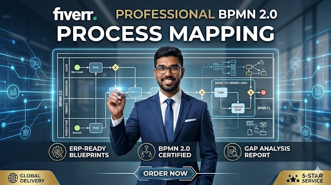 design professional bpmn business process maps