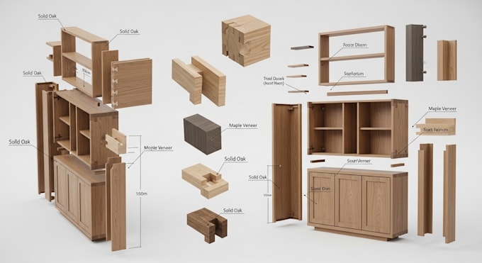 deliver professional carpentry and woodworking design plan