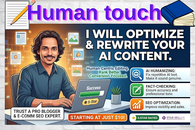 humanize ai content and add a professional human touch