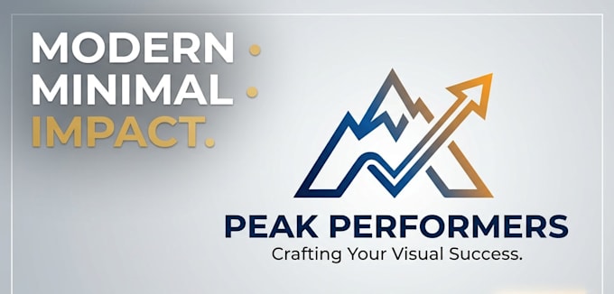 design a modern brand logo that defines your identity
