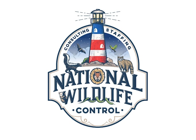 create high quality and beautiful lighthouse logo design