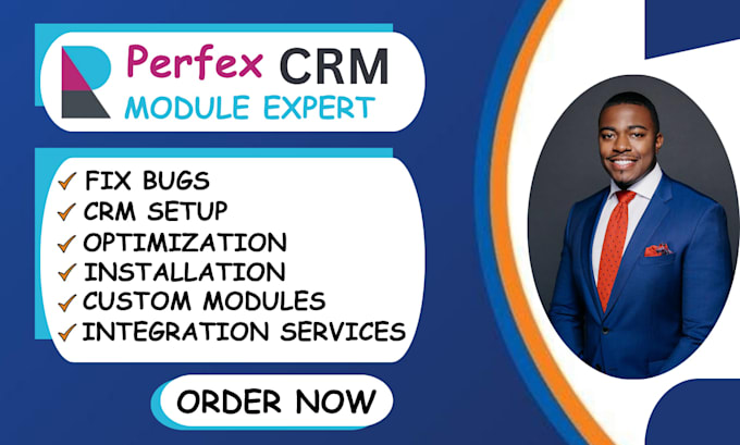 install, customize perfex CRM, fix bugs, modules, API and automation setup