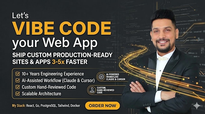 vibe code your website or web app mvp
