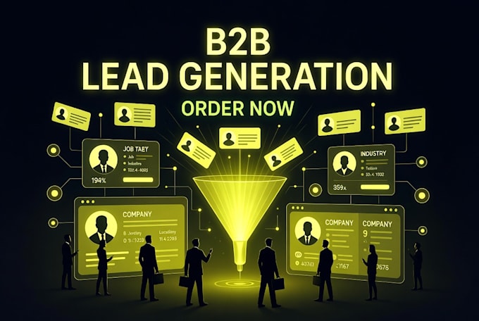 do b2b lead generation any industry, linkedin lead gen
