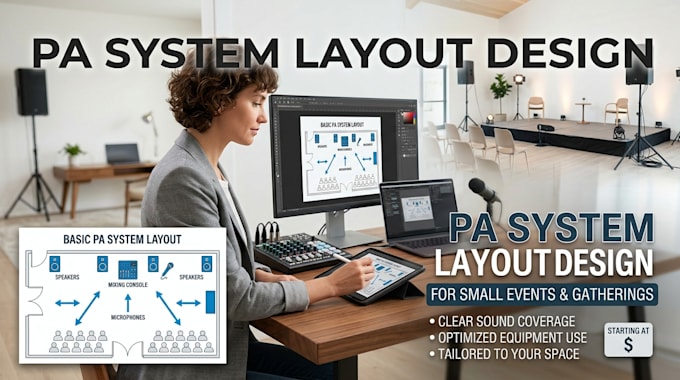 design and setup embedded pa system for events