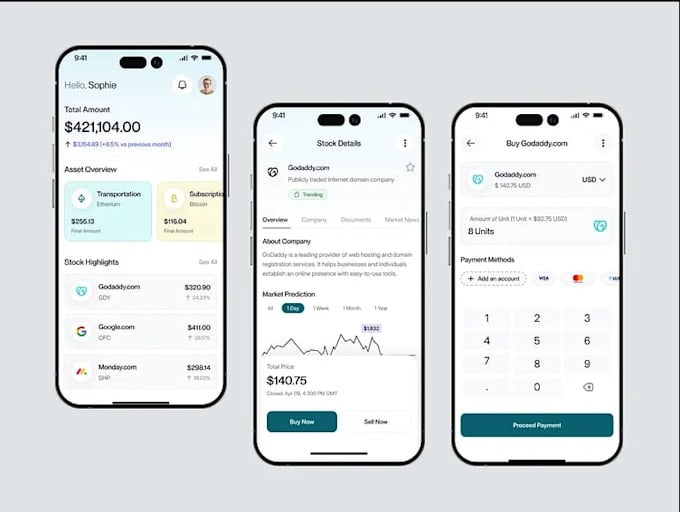develop fintech app digital banking app payment wallet app