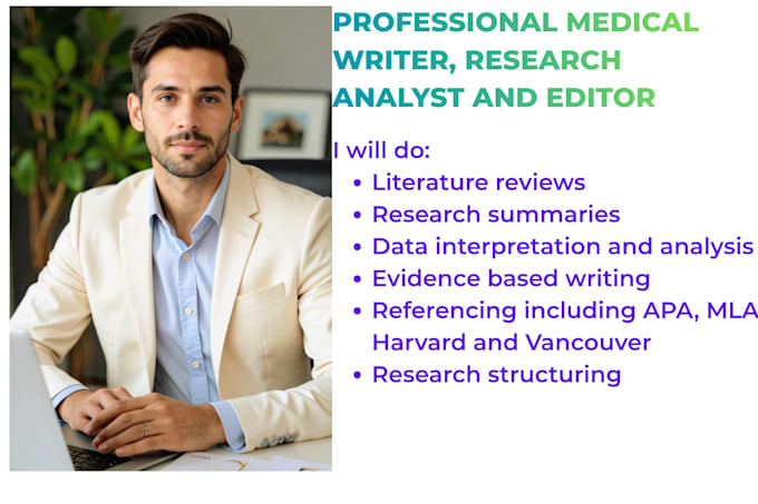 assist with medical research and detailed research analysis