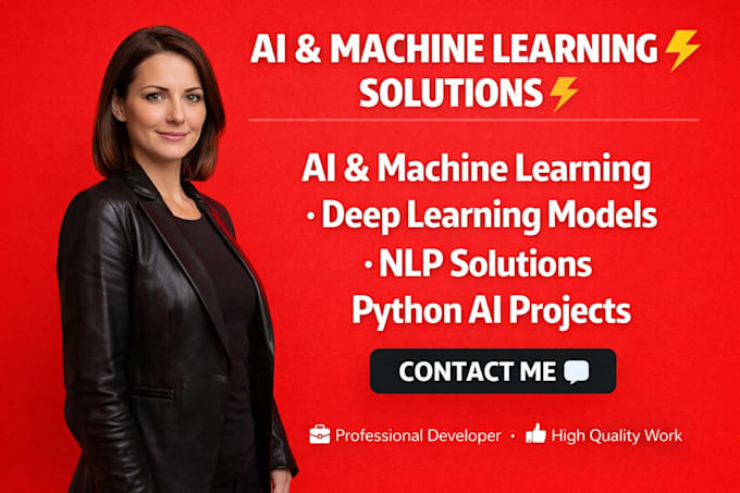 build nlp, machine learning, and deep learning models