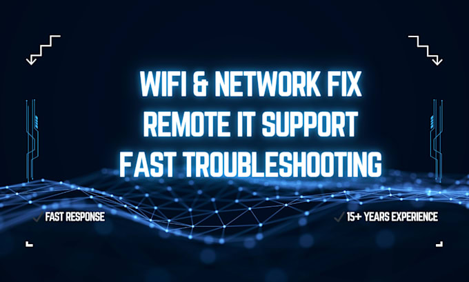 troubleshoot and fix your network or wfi issues remotely