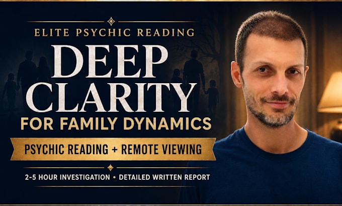 do deep psychic reading remote viewing for family dynamics