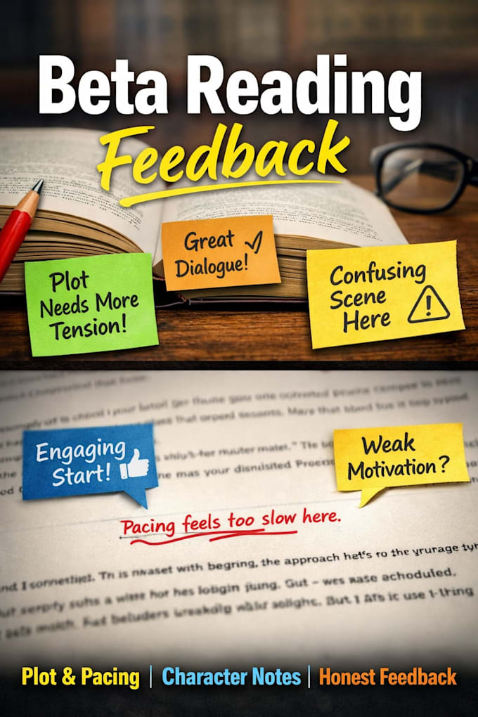 dedicated beta reader for honest feedback