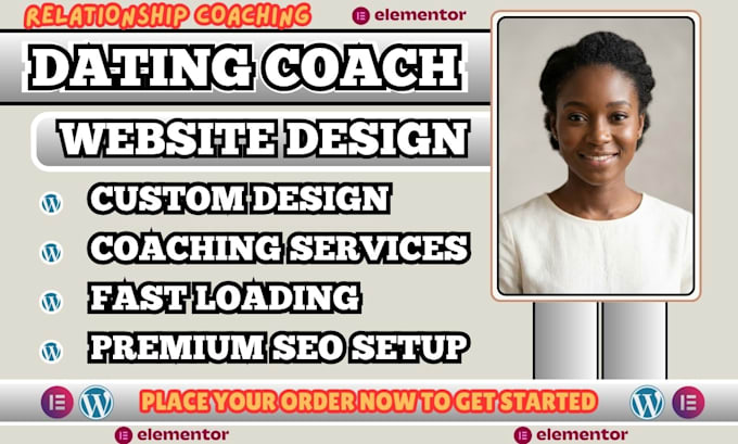 dating coach website, relationship coaching website, life coach website