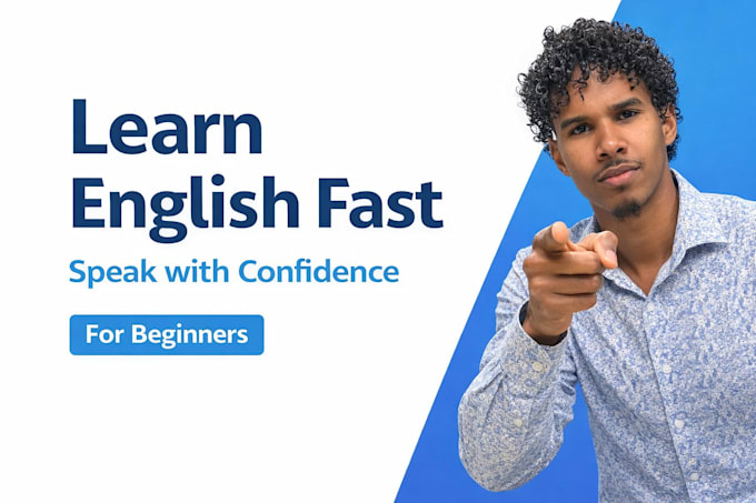 teach you english conversation step by step for beginners
