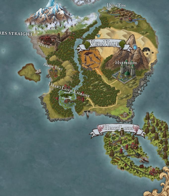 build a map for you