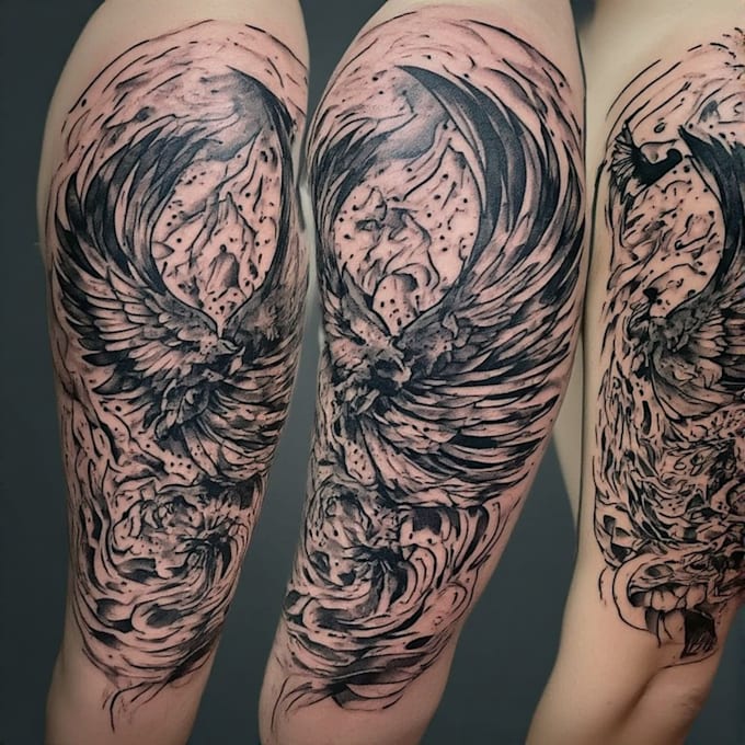 create custom tattoo design, tattoo design, tattoo design