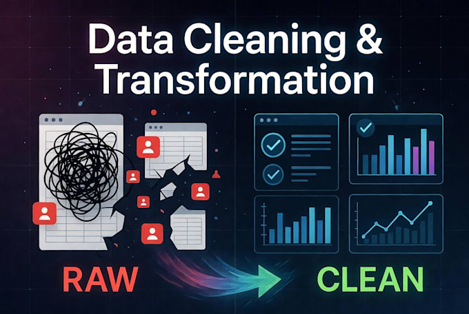 clean, transform, and prepare your messy data using python and sql