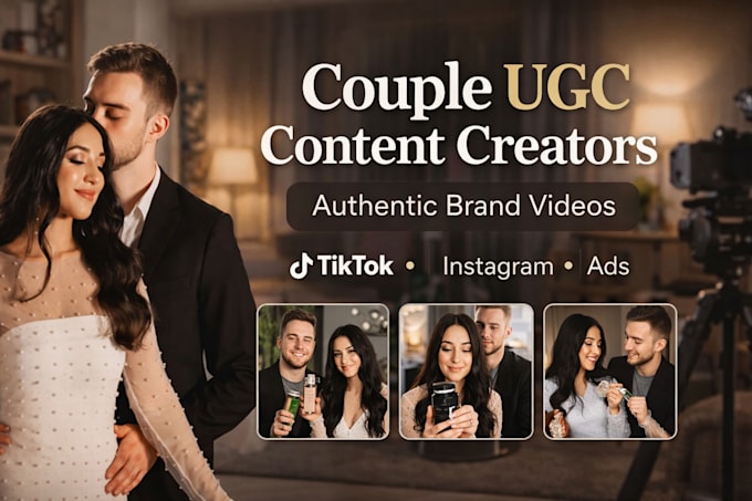 create high converting couple ugc videos for your brand