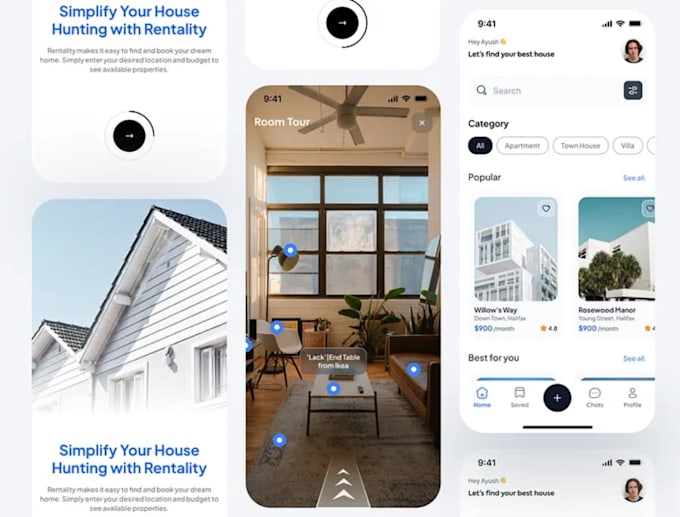 create cutting edge ar VR app, virual try on, location based ar, fashion vto