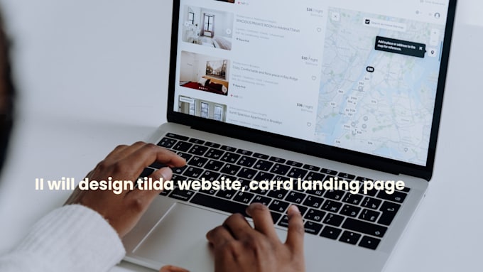 design tilda website, carrd landing page