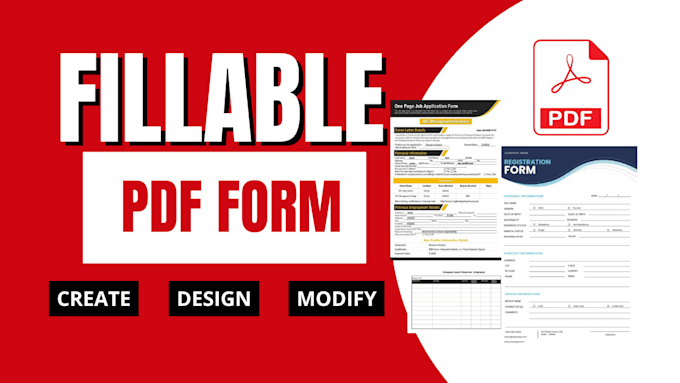 create fillable pdf form or design your pdf form
