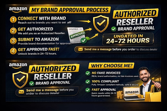 outreach brands to request brand approval for your store