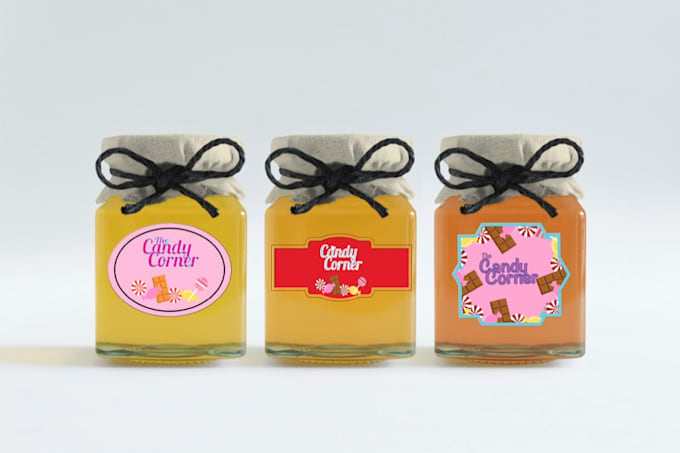 design detailed and clean labels