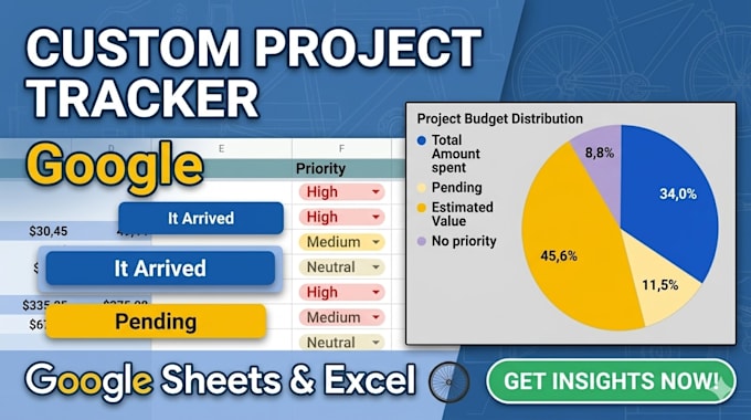 build an automated budget or fitness tracker google sheet