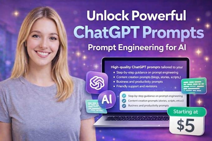 write powerful chatgpt prompts and teach prompt engineering for openai