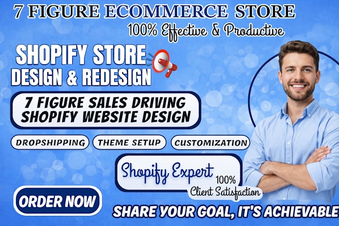 Redesign a high converting shopify store for your business by ...