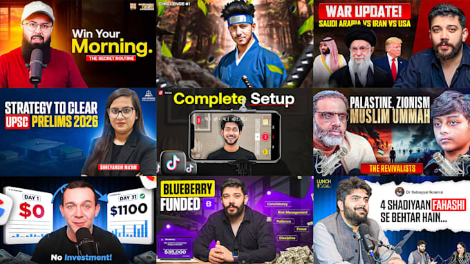 design thumbnail in 30 hour