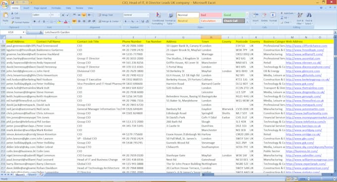 b2b lead generation task