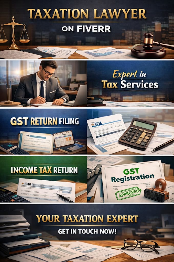 professionally file your itr and gst return file