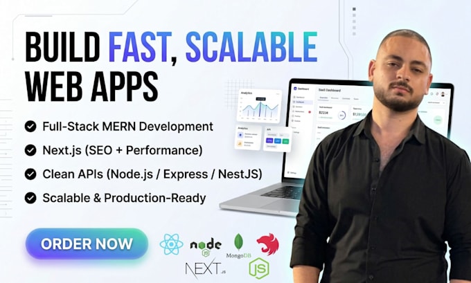 build a fast, modern website or web app using react