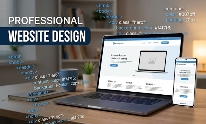 design a responsive website using HTML CSS javascript