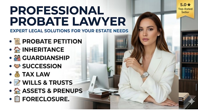 professionally draft and file probate petitions