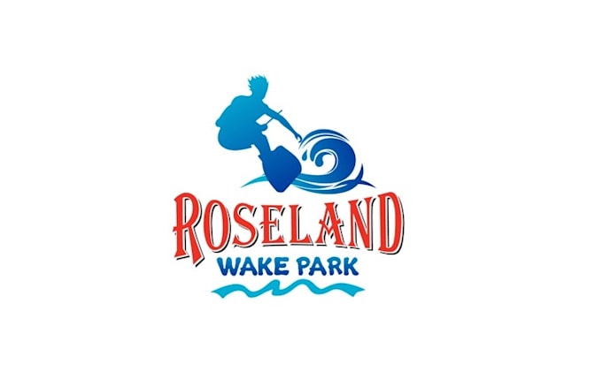 create wake boarding rose land park logo