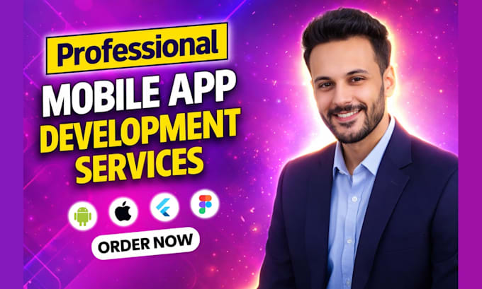 mobile app development ios or android, ai app development, figma to flutter app