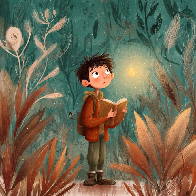 draw amazon KDP professional children book illustration