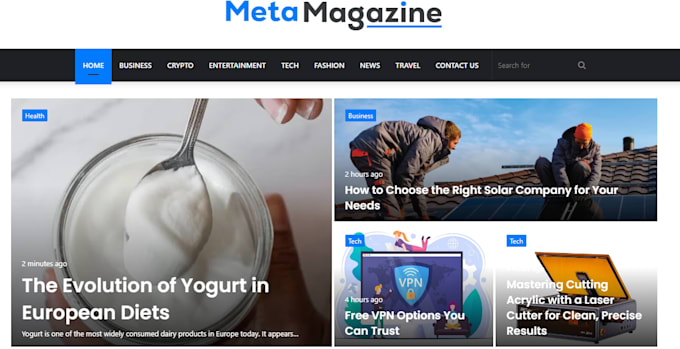 do SEO guest posting on HQ music and magazine websites