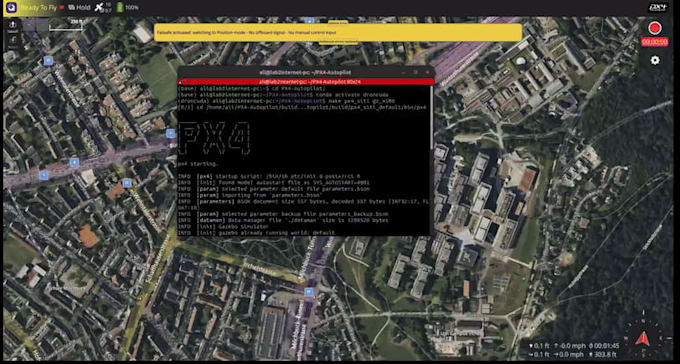 create realistic drone simulations for px4, gazebo and ros