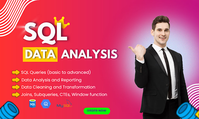 do sql data analysis, queries, cleaning and reporting