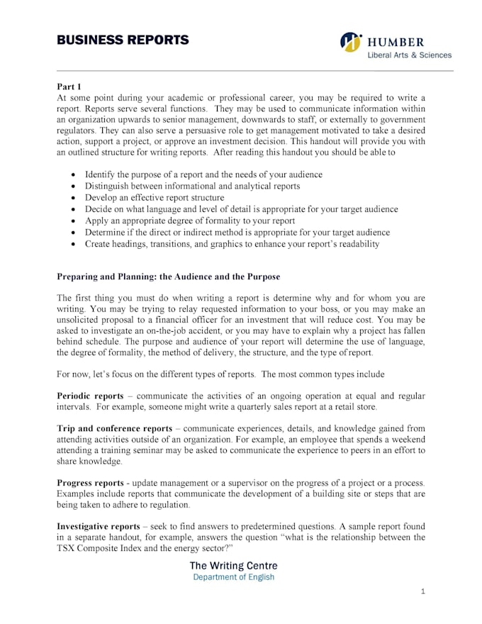 write a compelling business plan, executive report