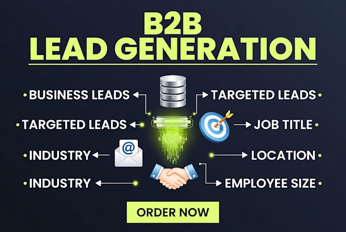 do linkedin b2b lead gen, contact list building