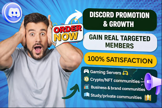 Discord Auto Promotion Discord promotion, discord advertise, organic growth to obtain real ...